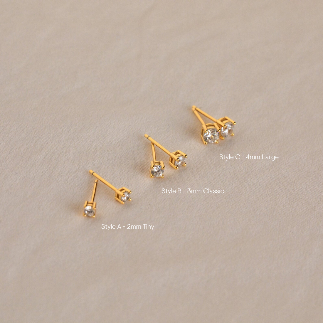 Booker – Conjunto de pendientes de diamante