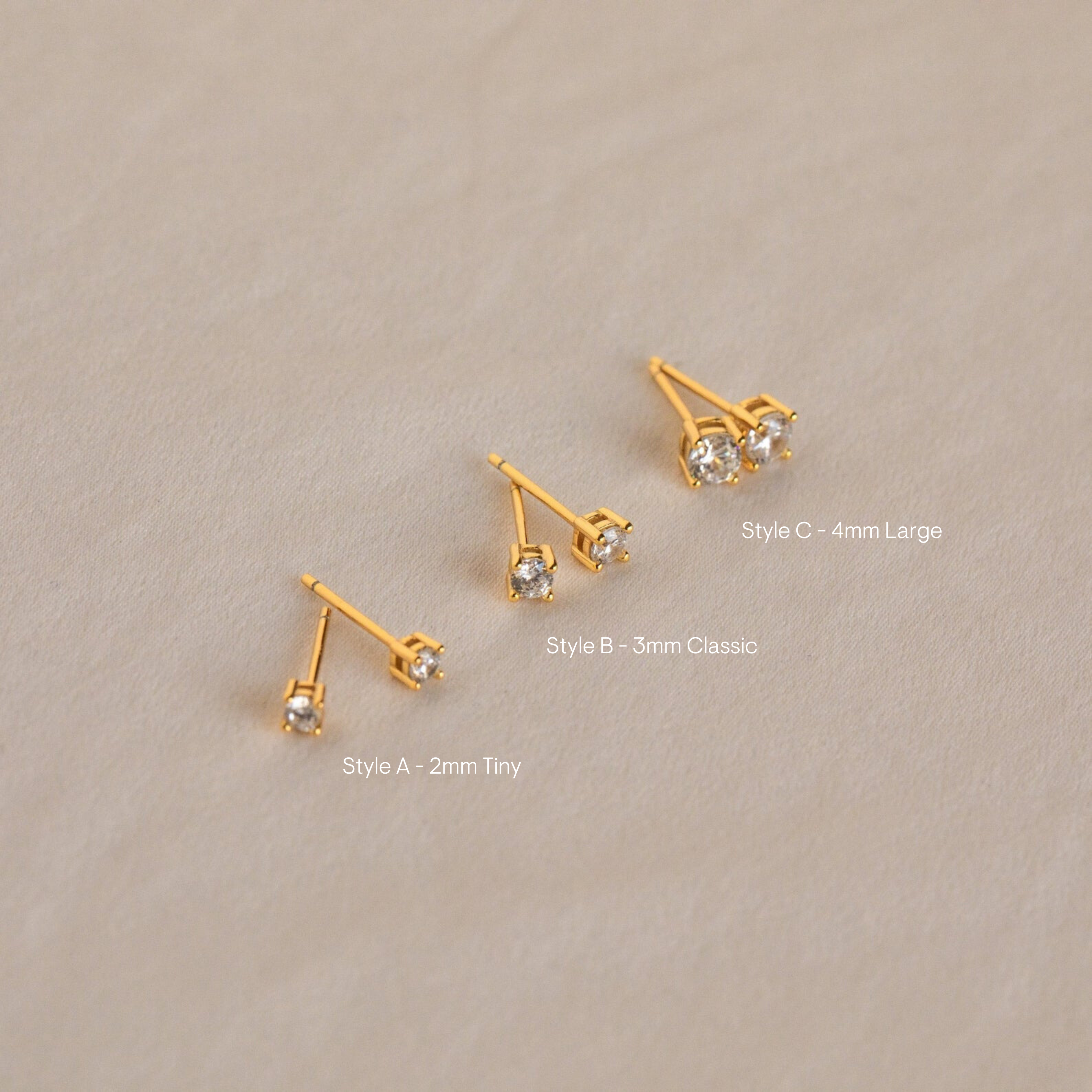 Booker – Conjunto de pendientes de diamante
