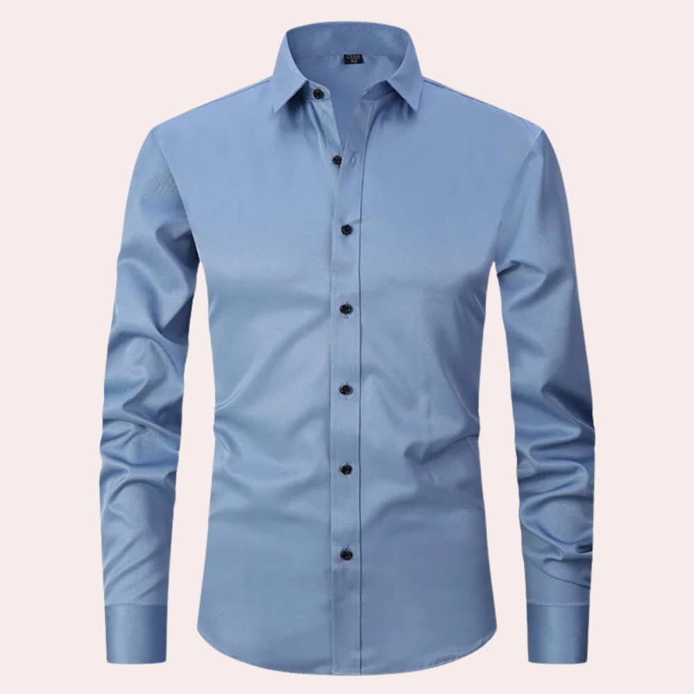 Glendo - Camisa para hombres sin planchar