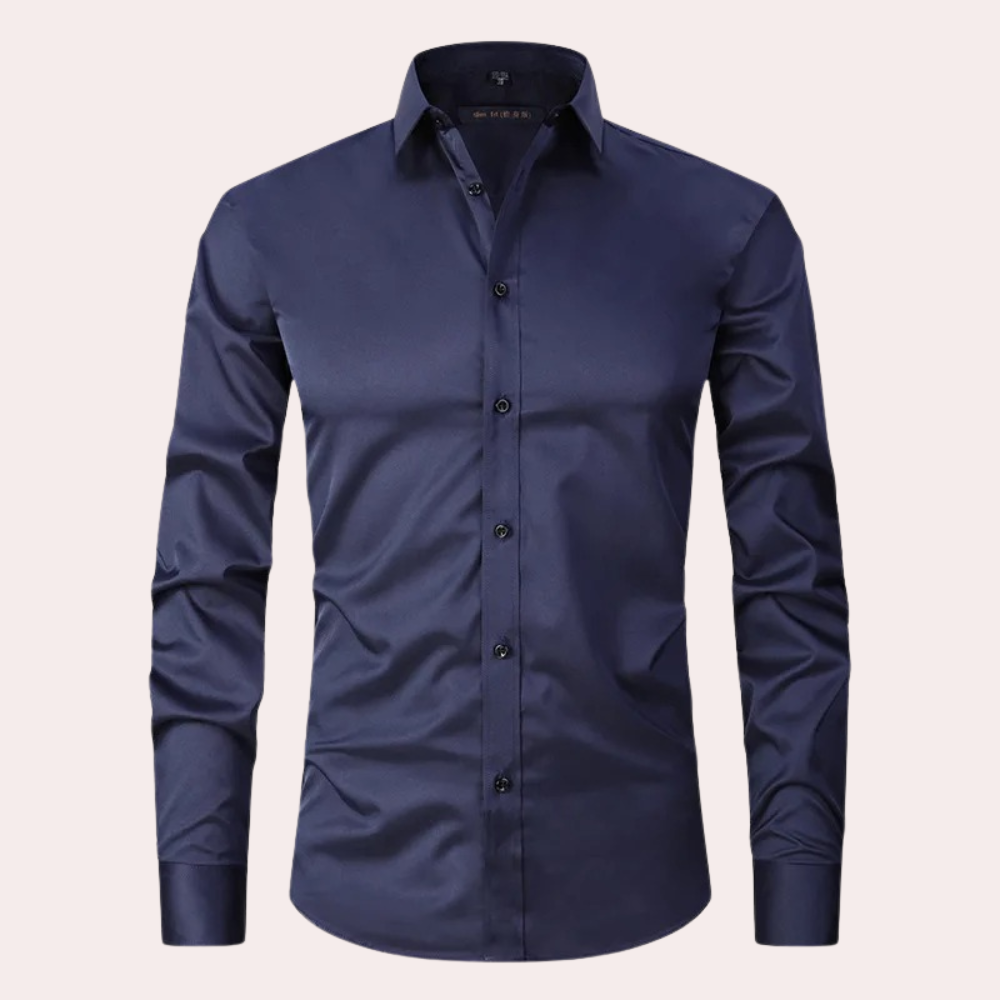 Glendo - Camisa para hombres sin planchar