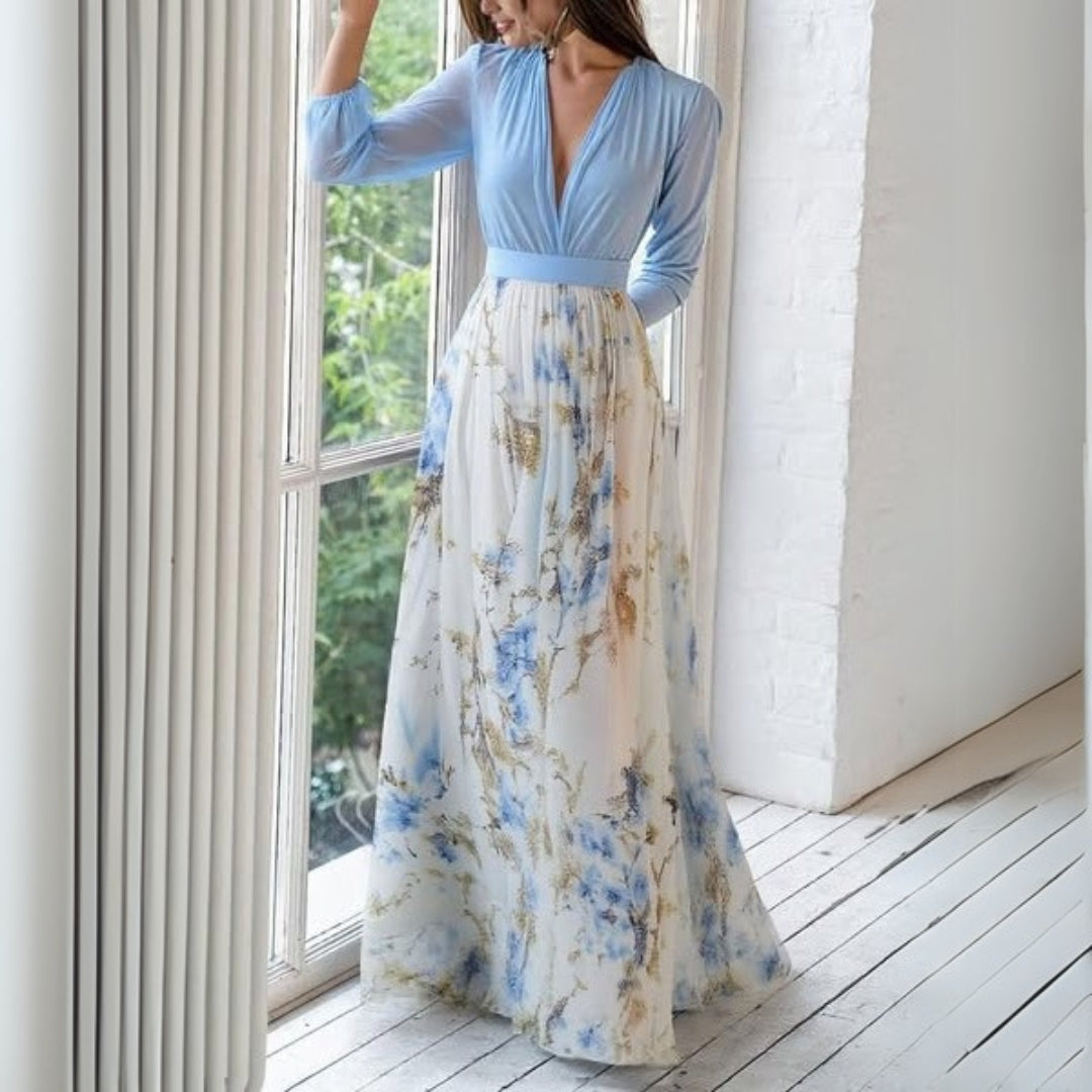 Dahlia - Susurros de Primavera Vestido Maxi Floral