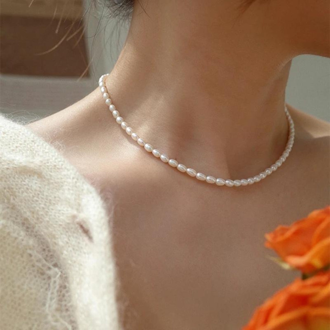 Dahlia – Collar de piedras preciosas