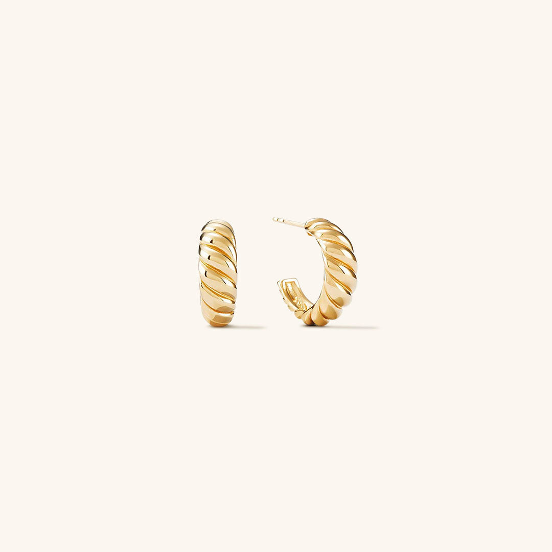 Pendientes de Arco Croissant