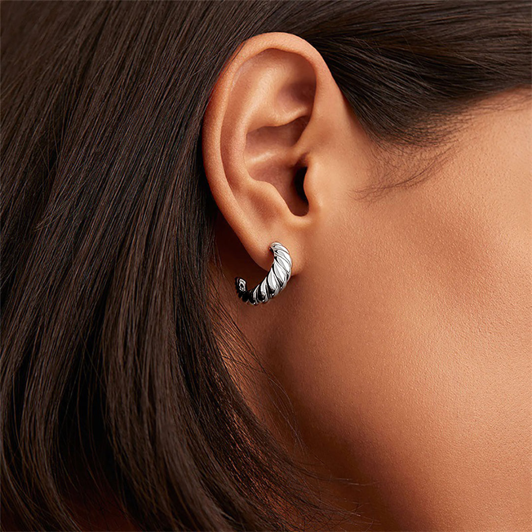 Pendientes de Arco Croissant