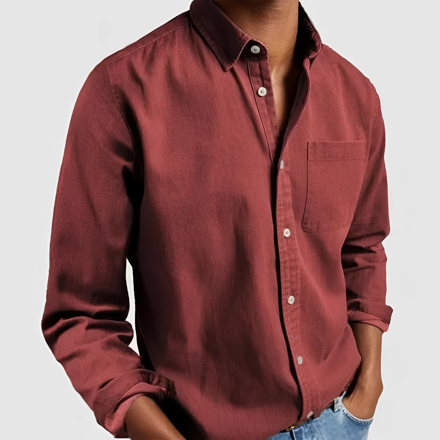 Renzo - Camisas hombres - cómodas para días cálidos
