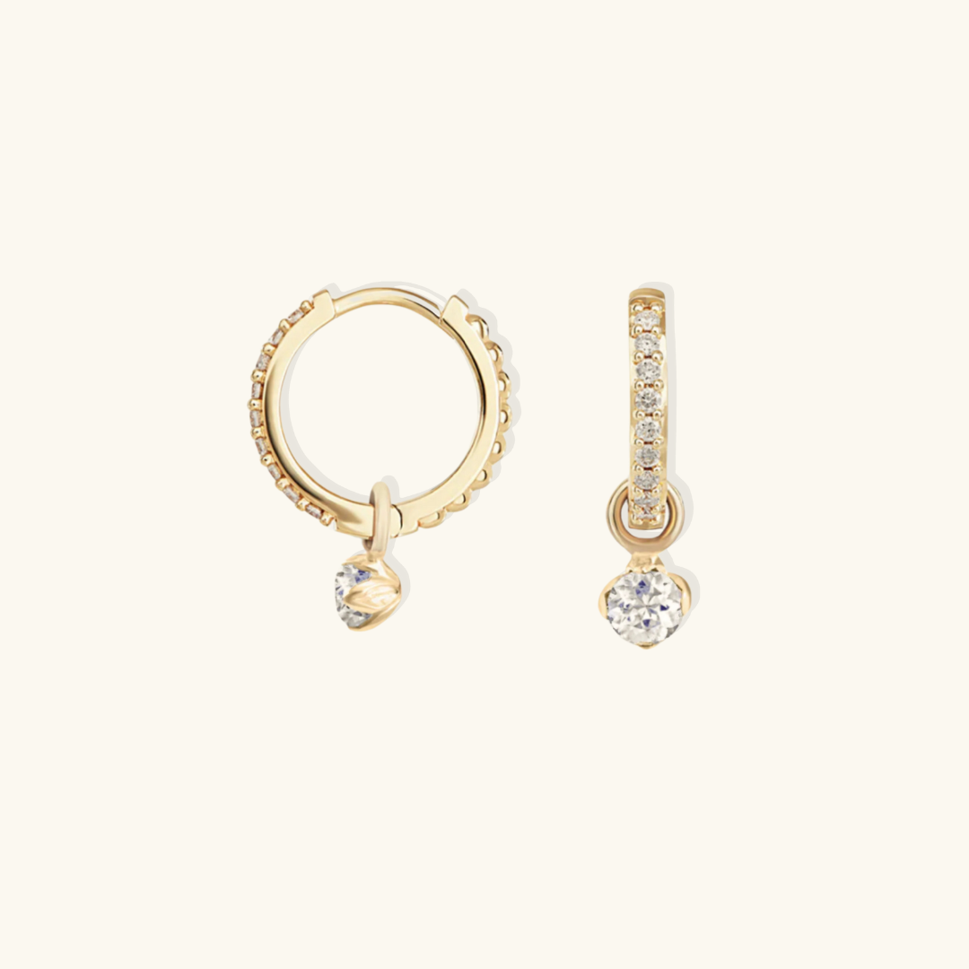 Celestine – Pendientes elegantes colgantes