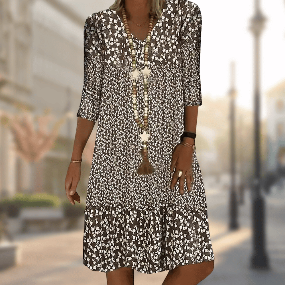 El vestido elegante y cómodo