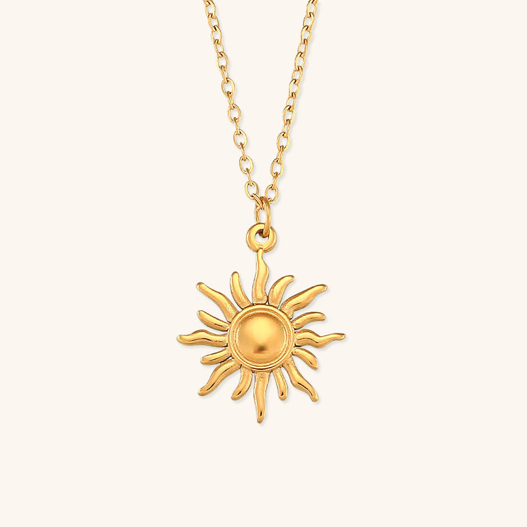 Eliora - Collar de Sol de Oro