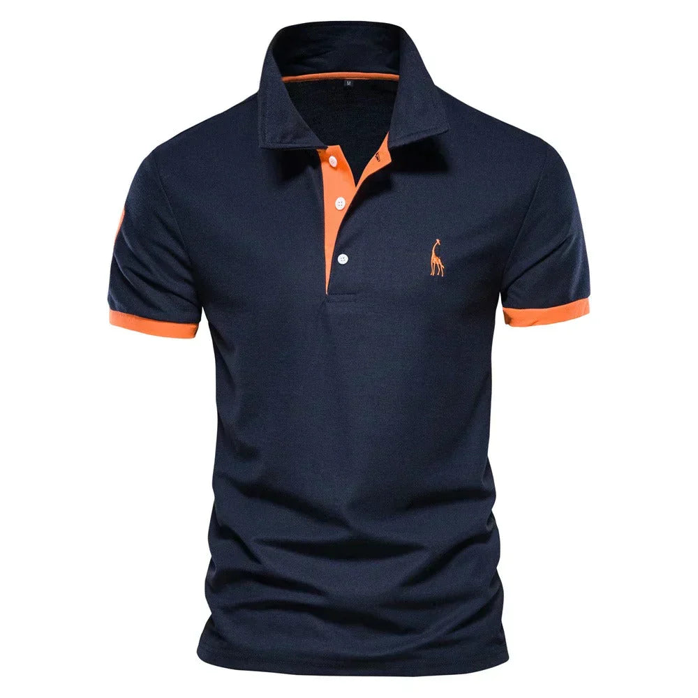 Brent - Polo casual para hombres