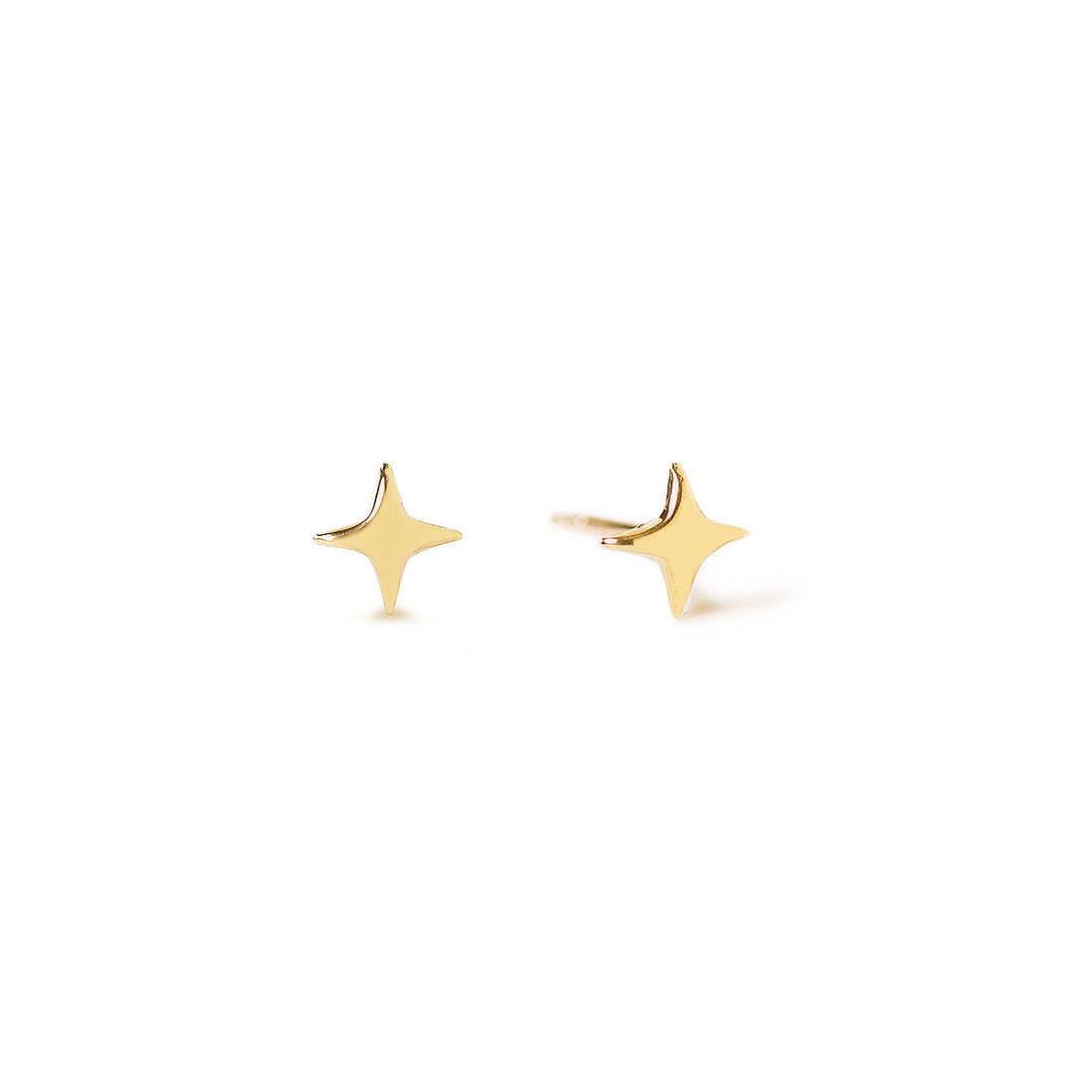 Kathryn - Pendientes de estrella con destello