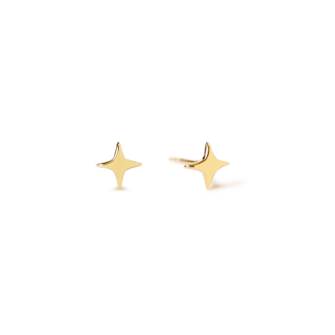 Kathryn - Pendientes de estrella con destello