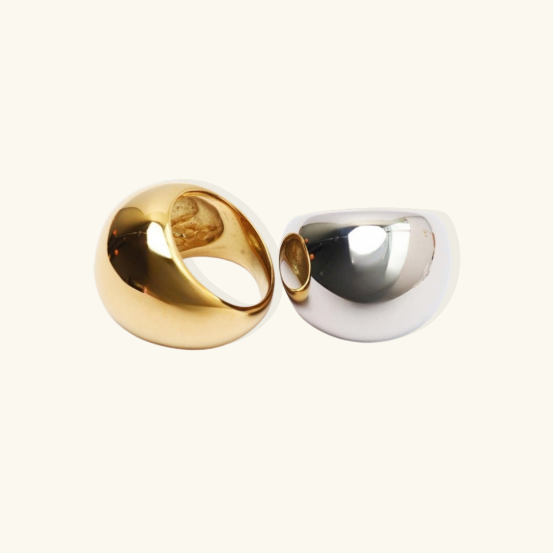 Ella – Anillo cúpula contemporánea