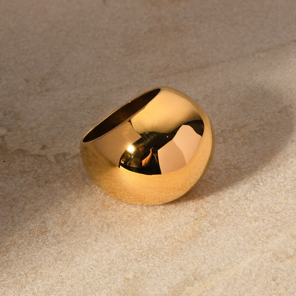 Ella – Anillo cúpula contemporánea