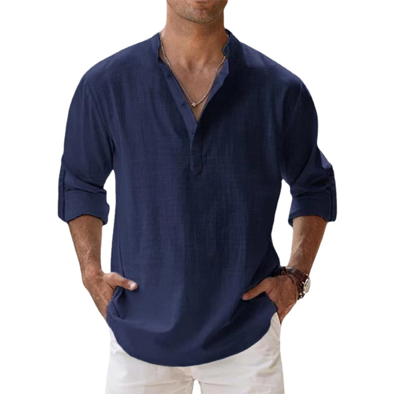 Adamus - Hombres Primavera & Verano Camisa