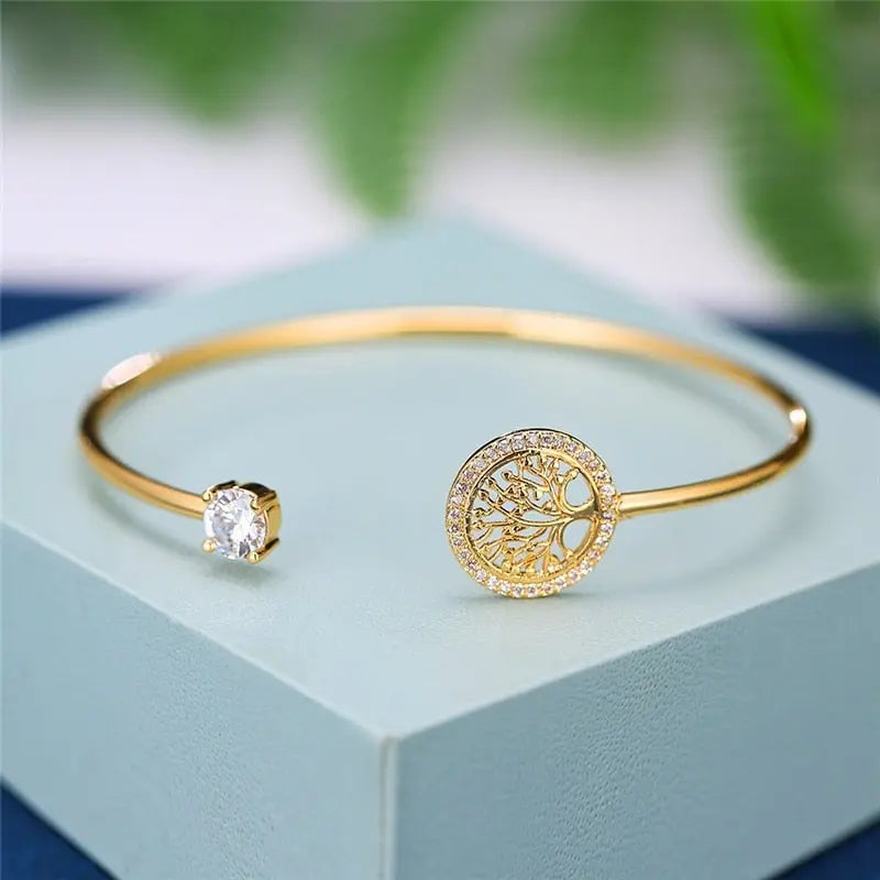 Aeriel – Pulsera ajustable con árbol de la vida