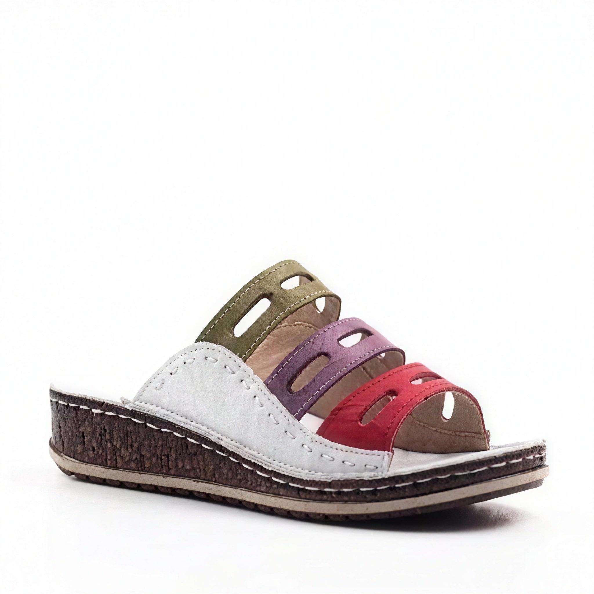 Stella - Sandalias de tacón en cuña