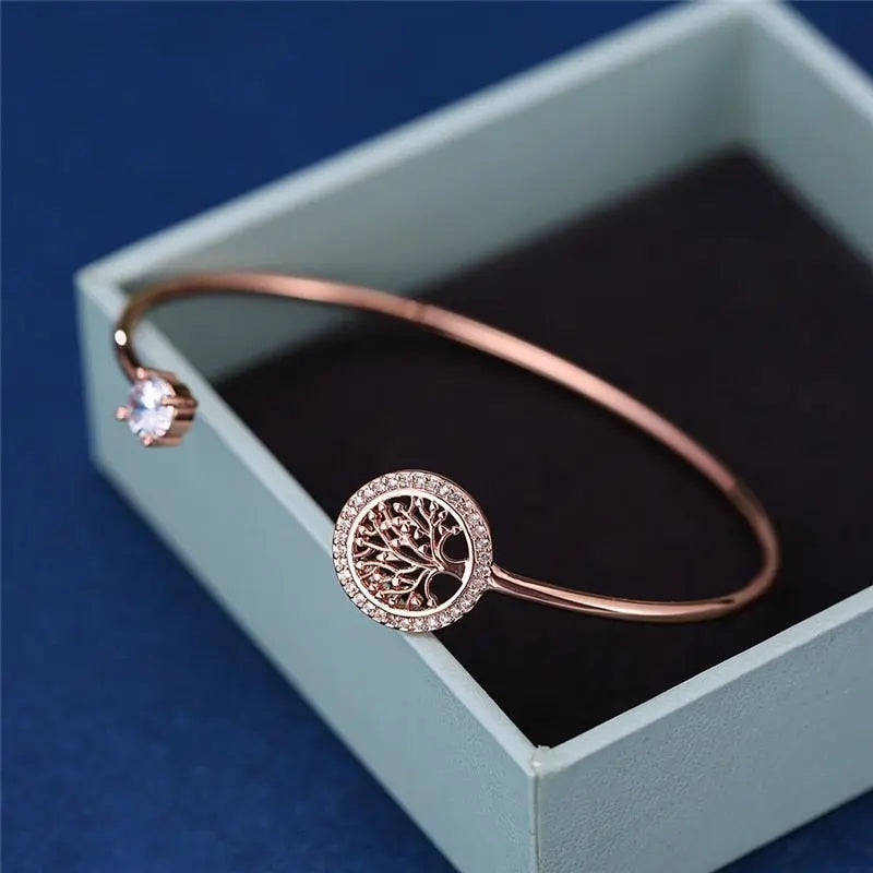 Aeriel – Pulsera ajustable con árbol de la vida