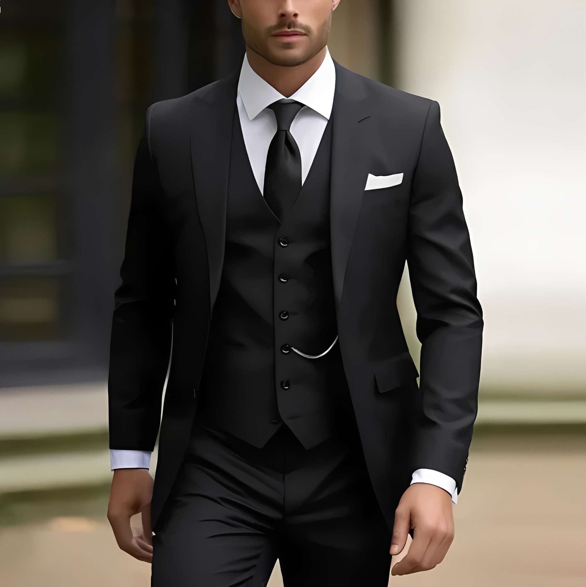 Abenner - Traje formal de tres piezas