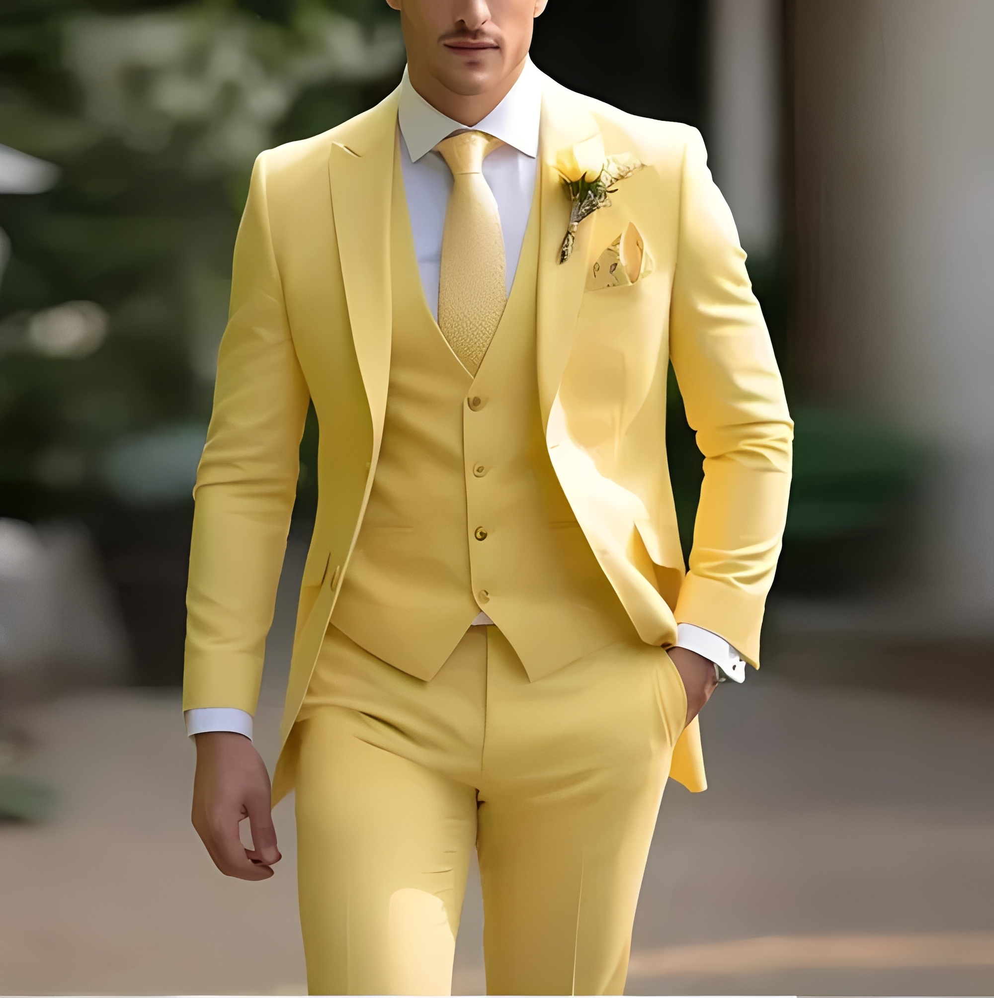 Abenner - Traje formal de tres piezas
