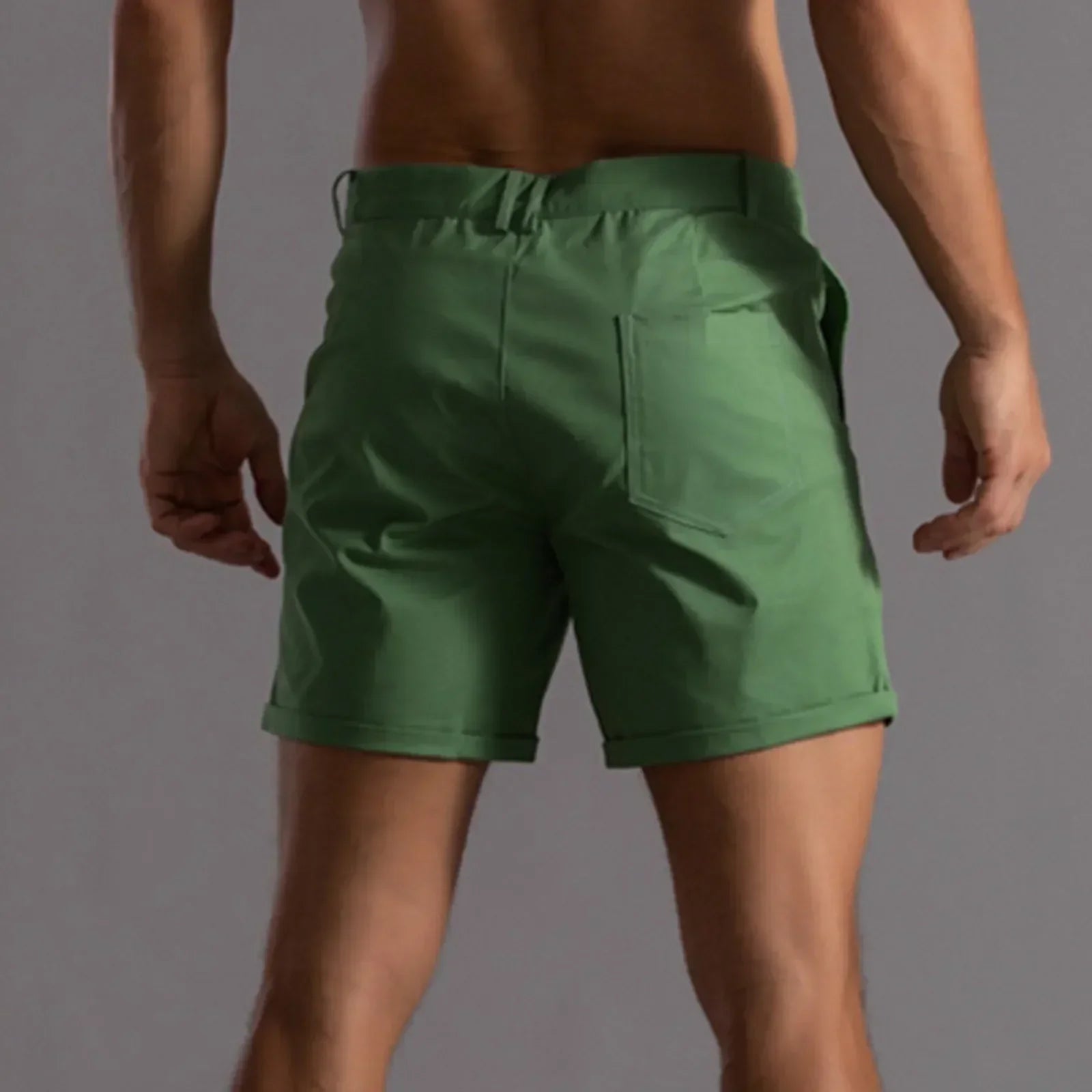 Andrie - Kurze Chino Hose Herren Sommer Elegant