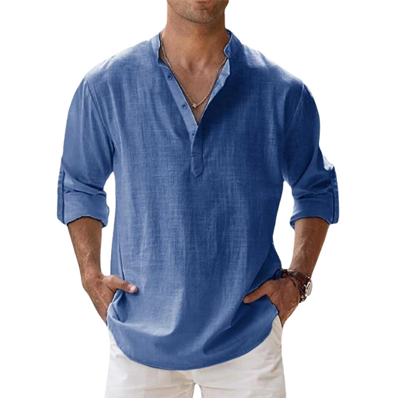 Adamus - Hombres Primavera & Verano Camisa