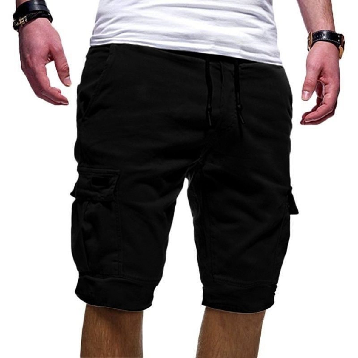 Benjamin - Pantalones Cortos Cargo con Bolsillos