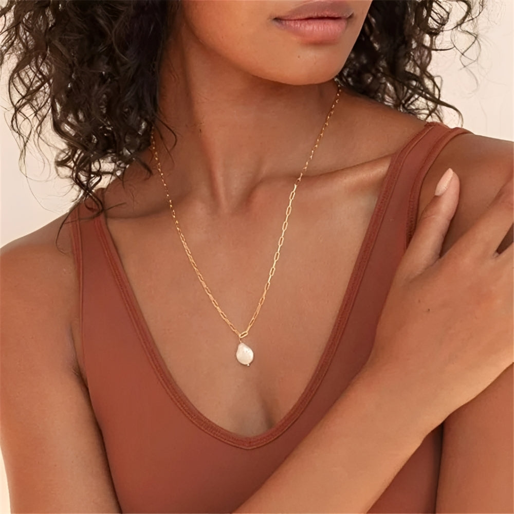 Angelika - Collar de perlas