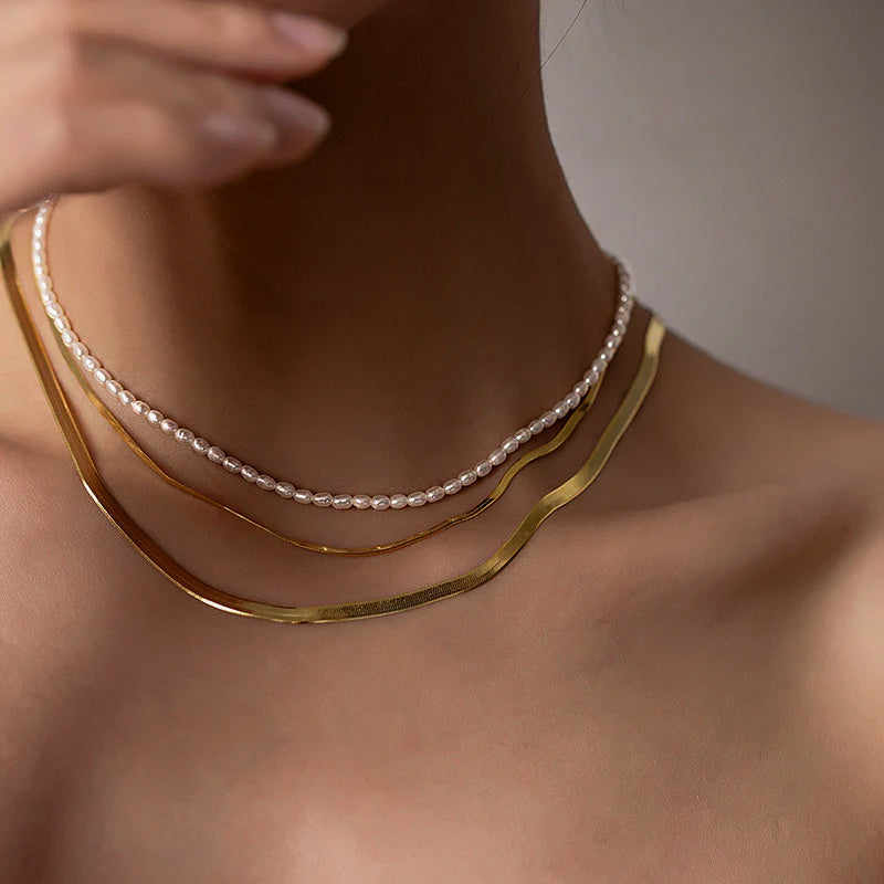 Olivia – Collar elegante de perlas