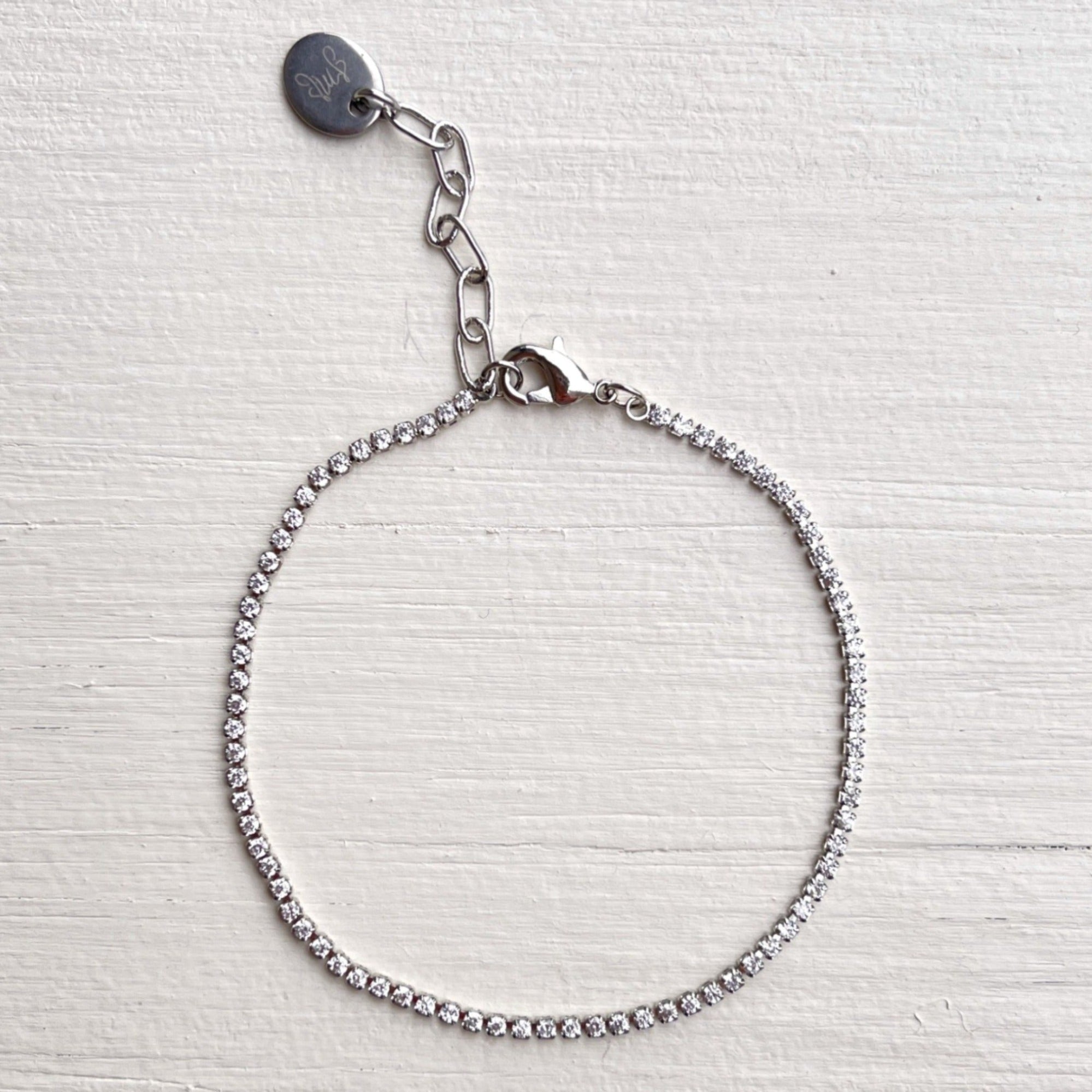 Pulsera de tenis mini cristal