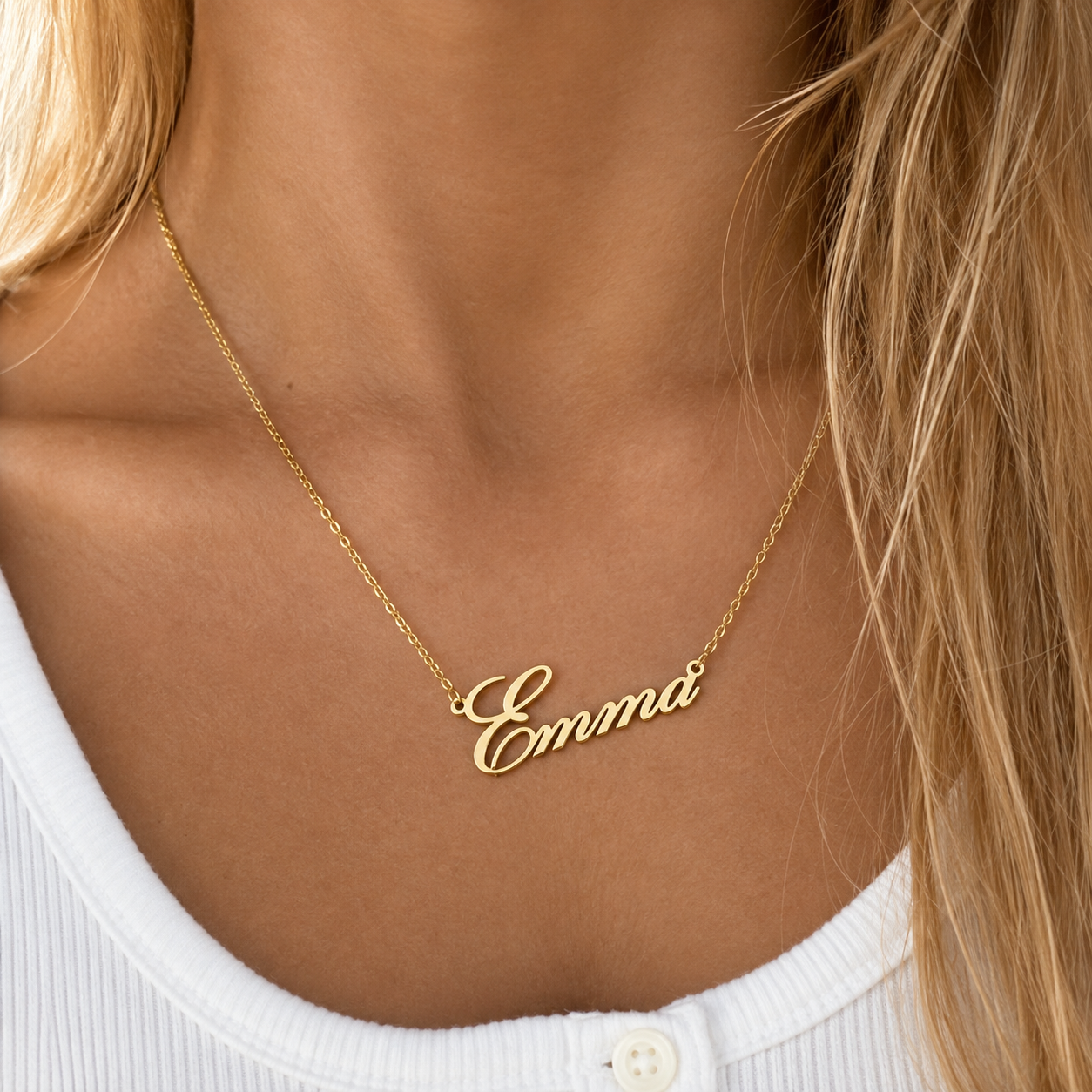 Soline – Collar de nombre personalizado