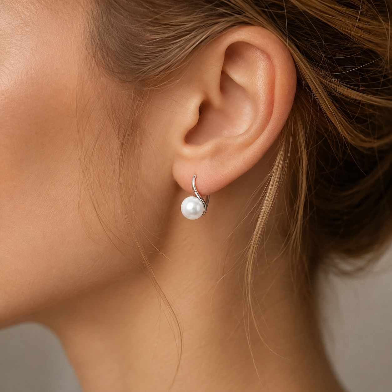 Jeanna – Pendientes elegantes de perlas