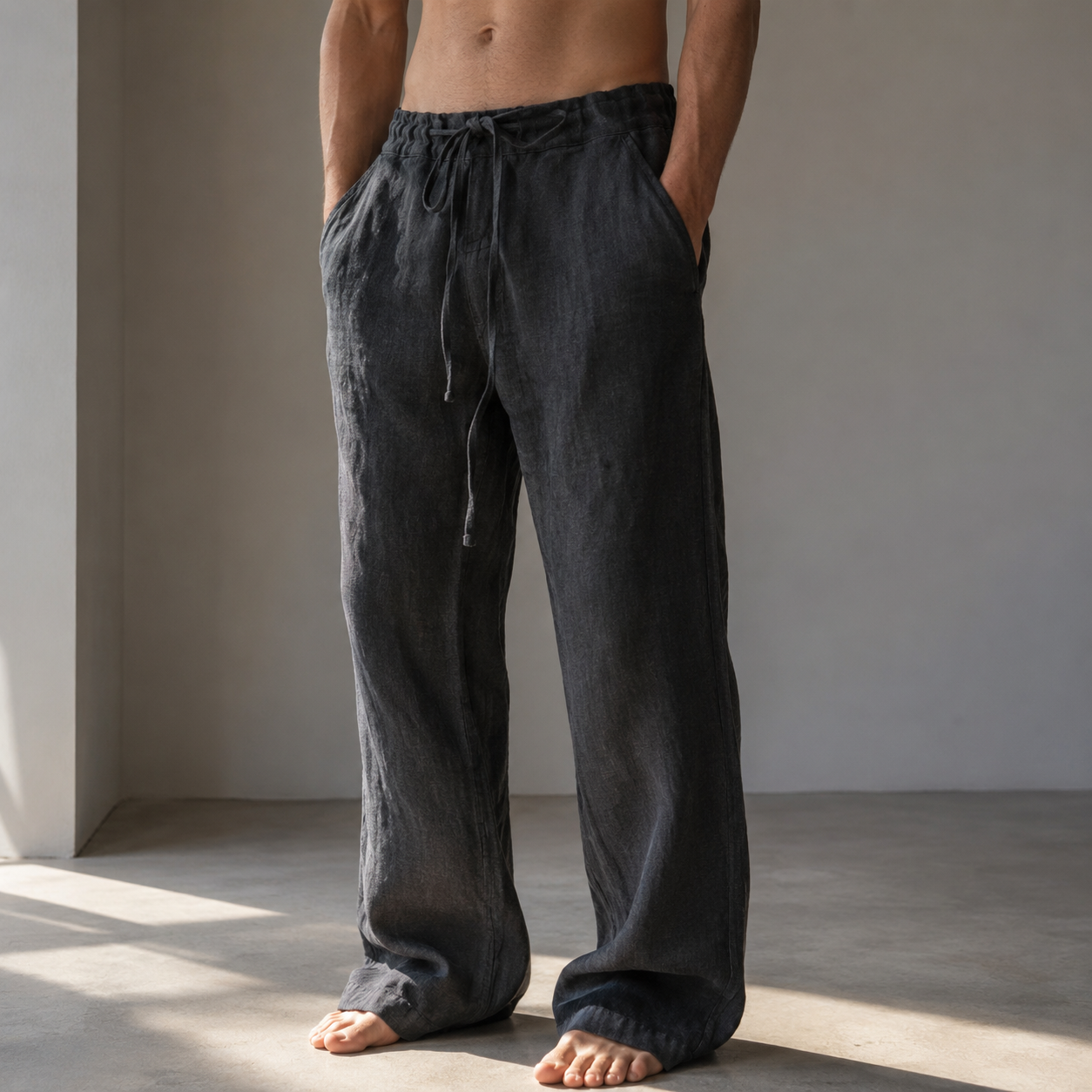 Anton - Pantalón Casual Liso para Hombre