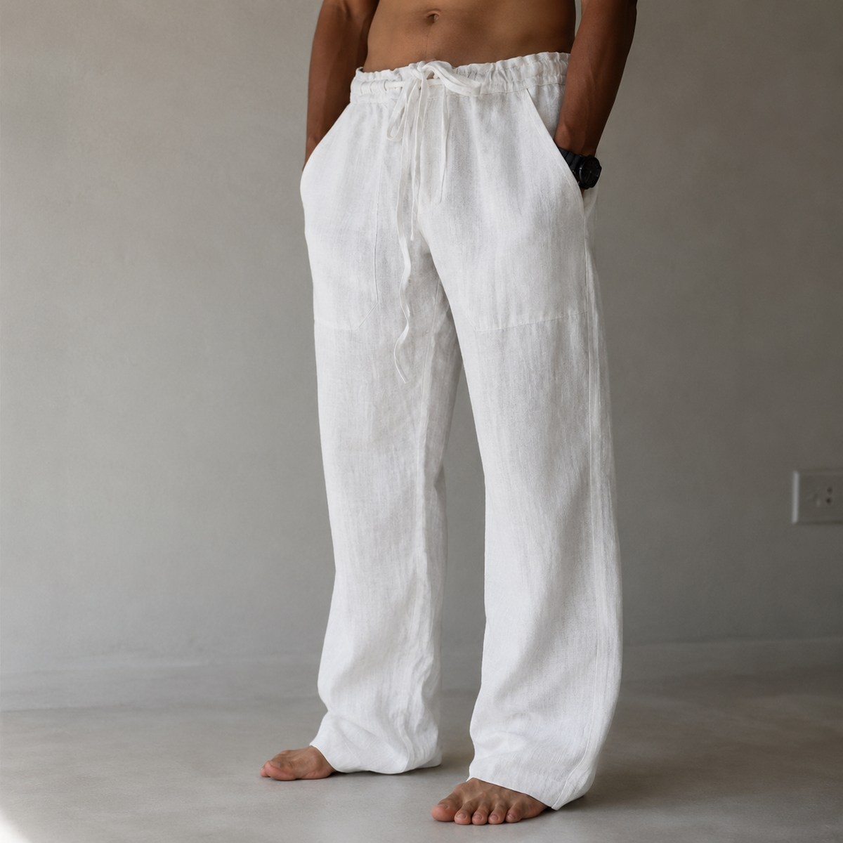 Anton - Pantalón Casual Liso para Hombre