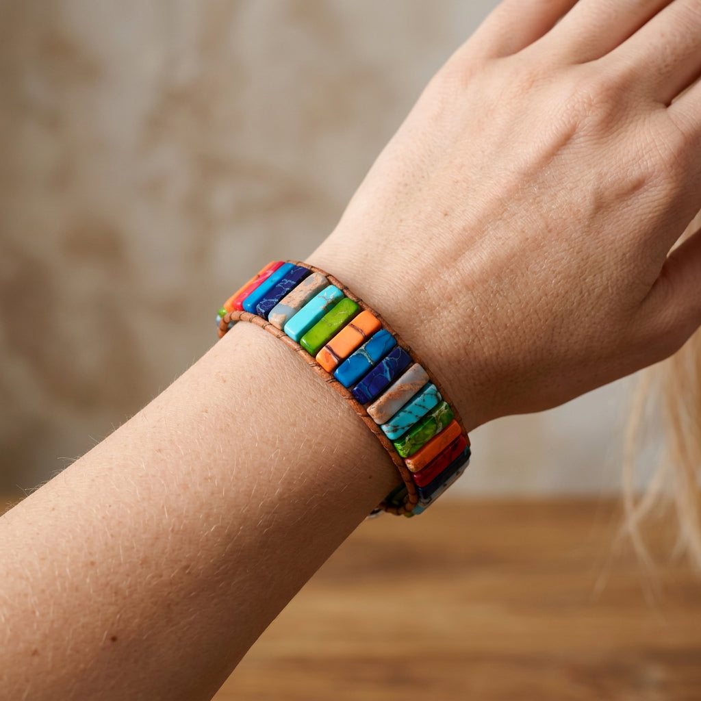 Serenya – Pulsera espiritual de piedras naturales