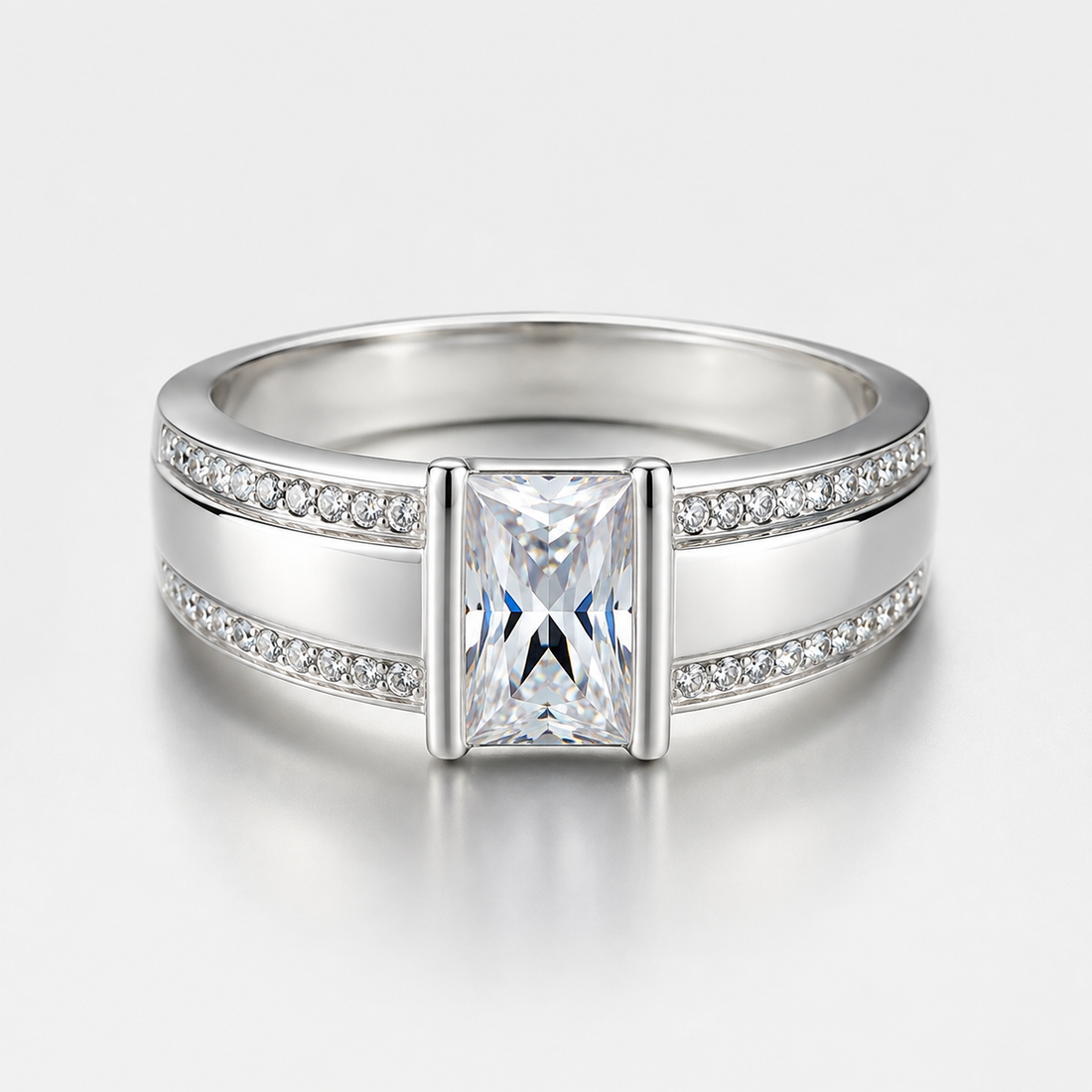 Vivienne – Anillo vintage con cristal engastado
