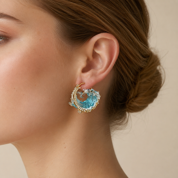 Monica – Pendientes atemporales inspirados en el océano