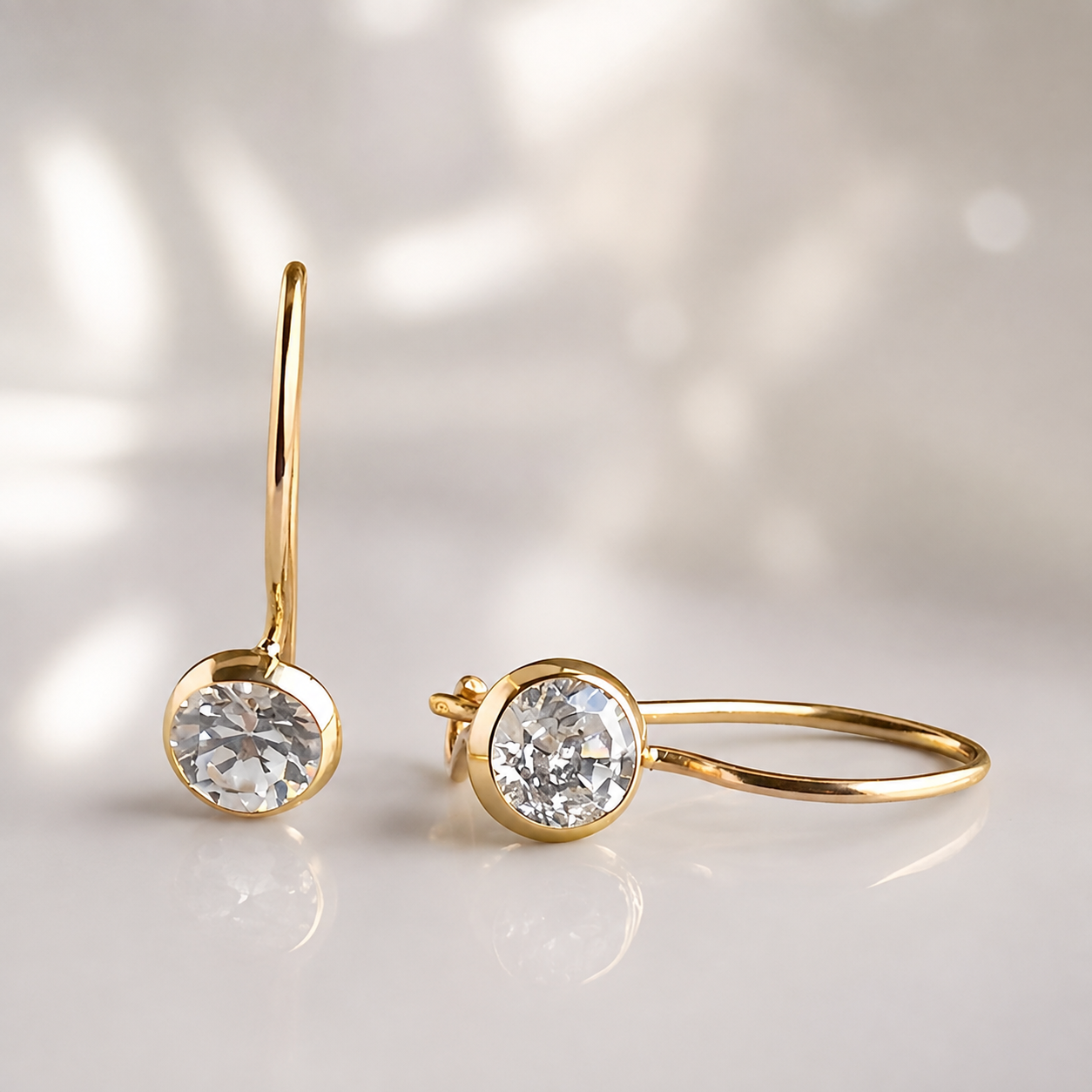 Iris – Pendientes vintage con cristales