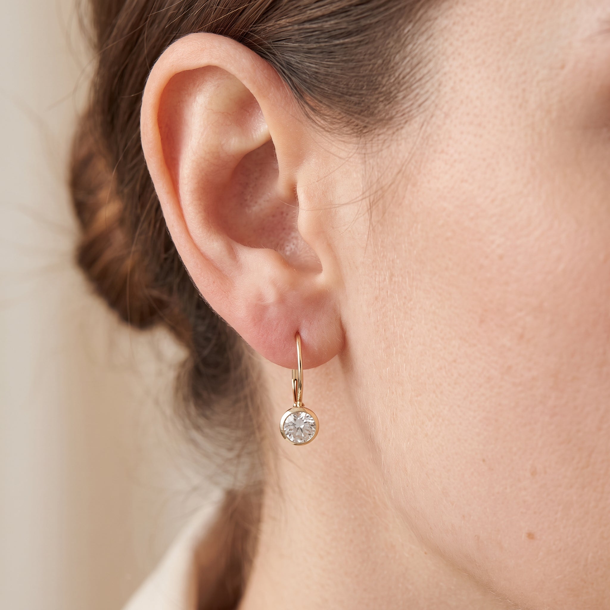 Iris – Pendientes vintage con cristales