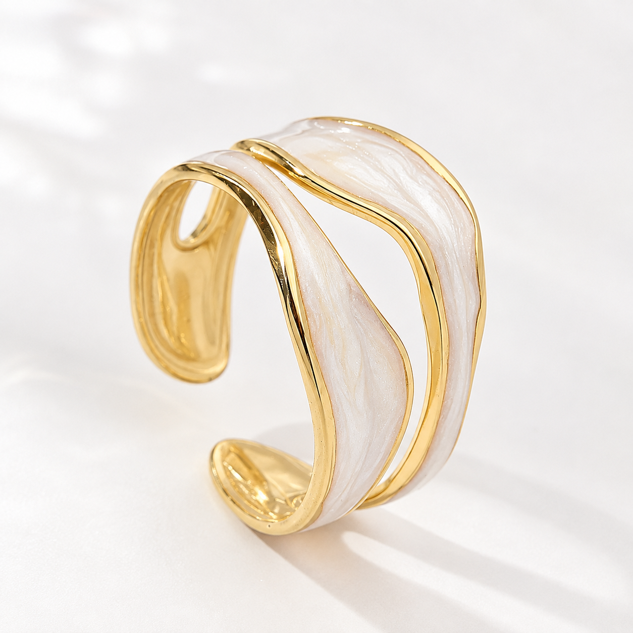 Niana – Anillo vintage de oro blanco