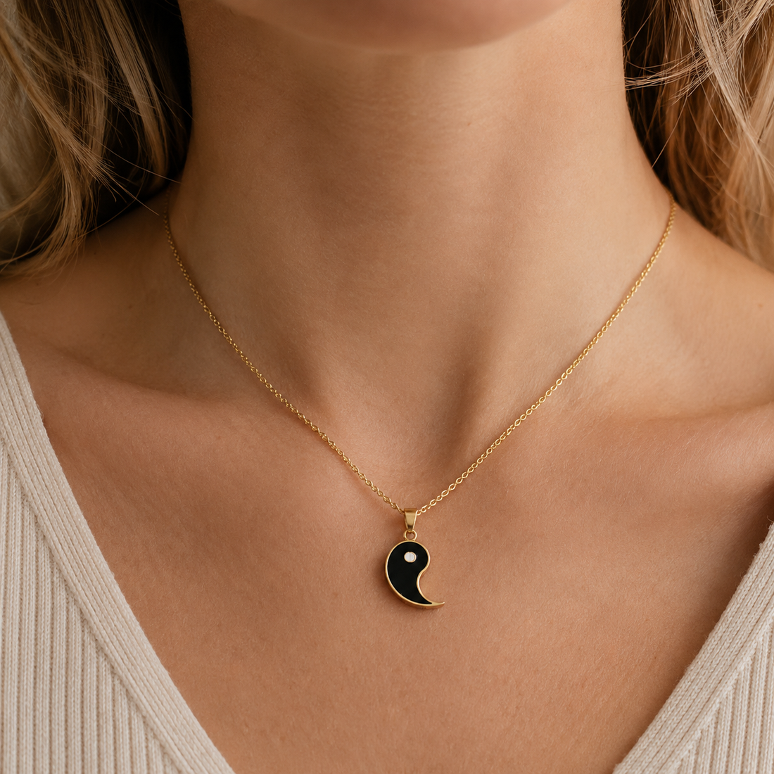 Tao – Collar Yin Yang separable para parejas o amigos