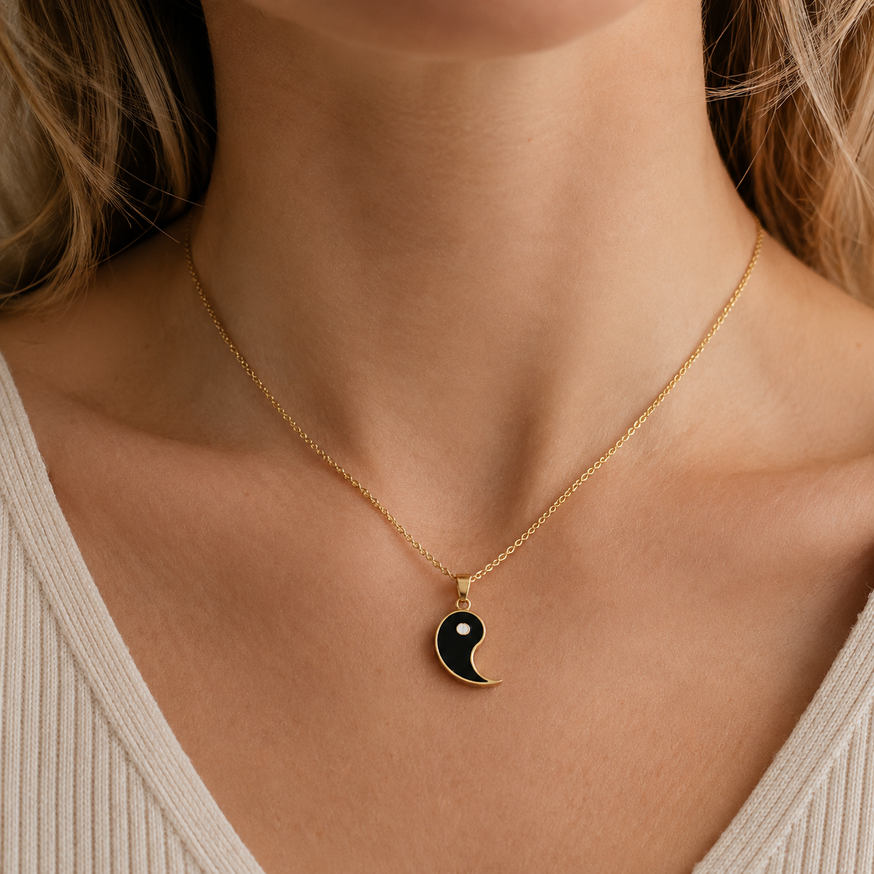 Tao – Collar Yin Yang separable para parejas o amigos