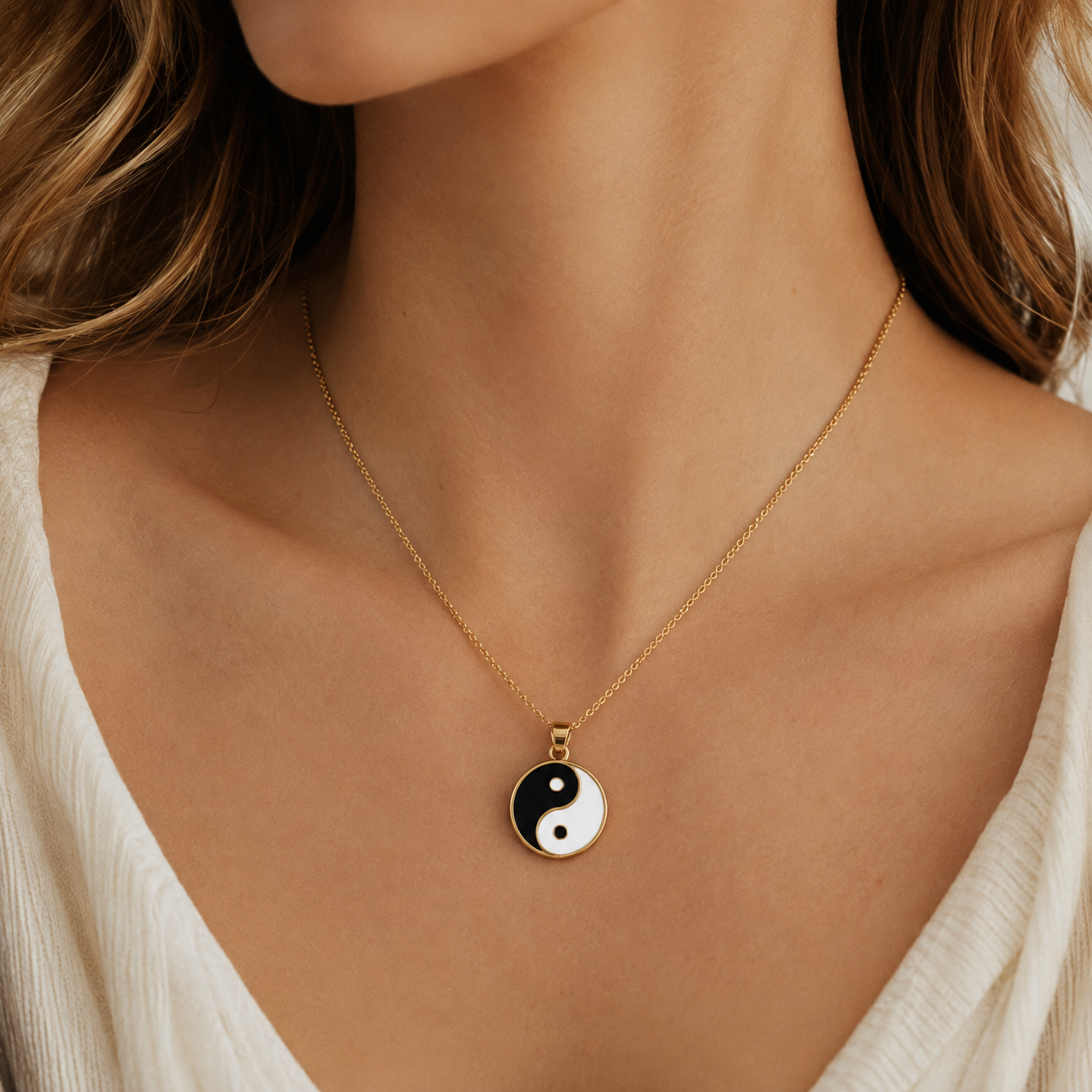 Tao – Collar Yin Yang separable para parejas o amigos