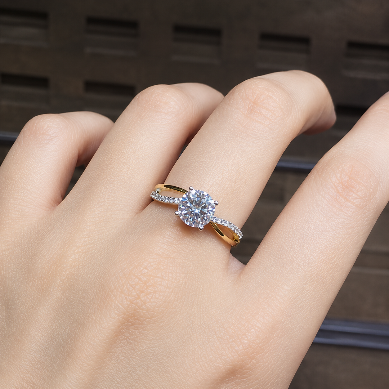Jane – Anillo de oro de 18K