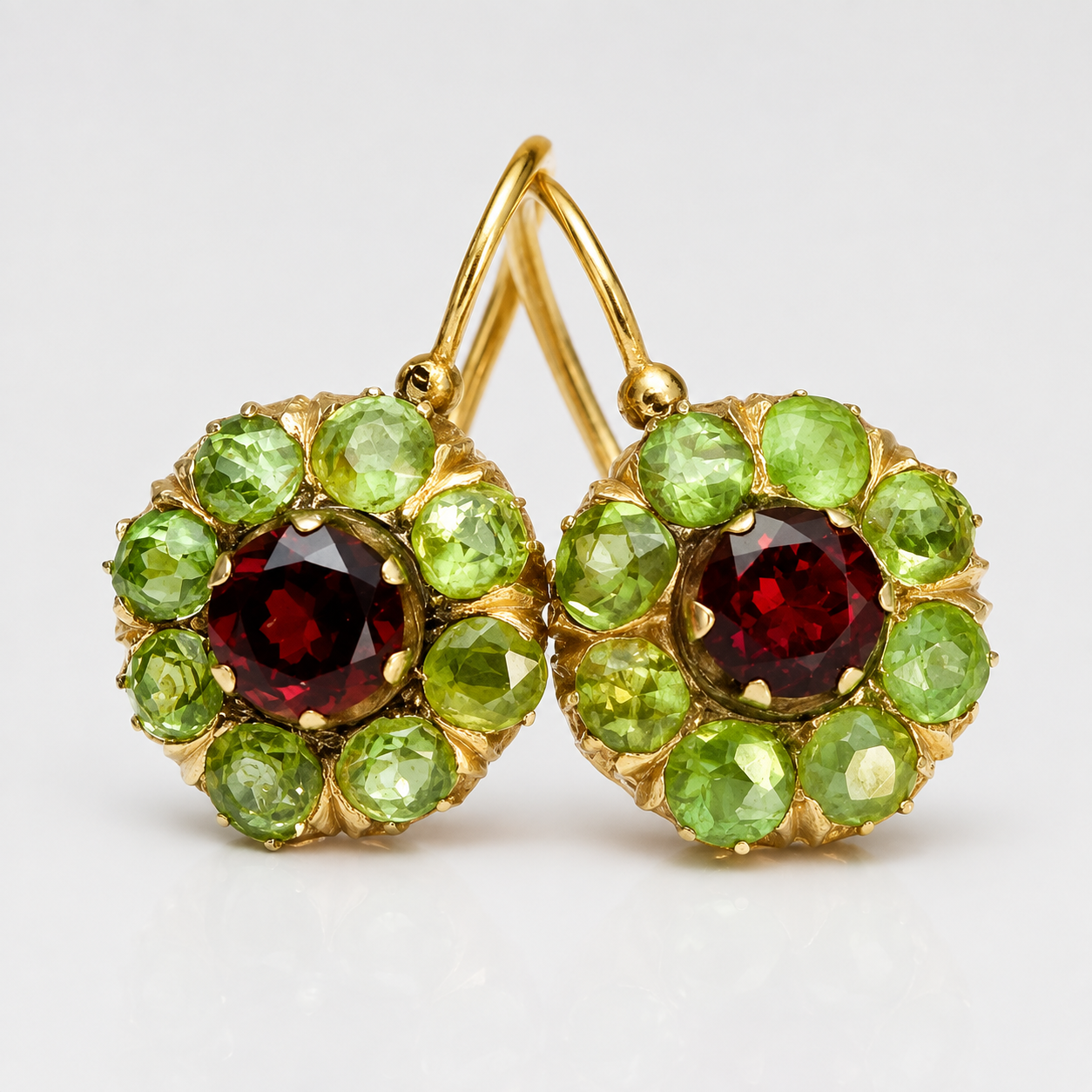 Clara – Pendientes Vintage Redondos