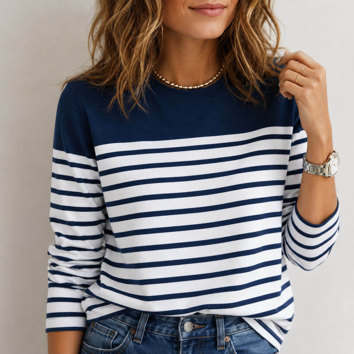 Samantha - Camisa de Manga Larga Mujer - Elegante y Casual