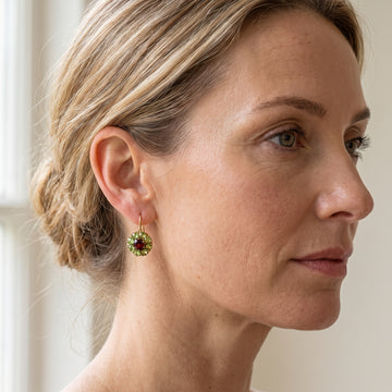 Clara – Pendientes Vintage Redondos