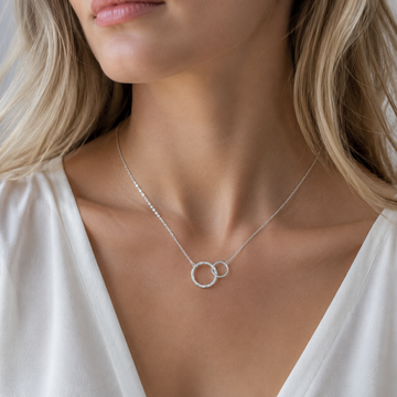 Isabelle - Cadena de anillo de oro