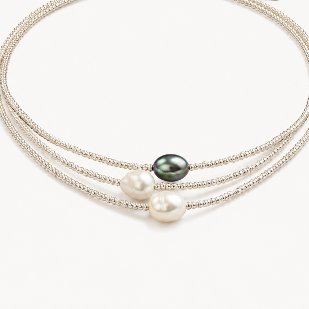 Eternal Grace – Collar de Perlas Naturales