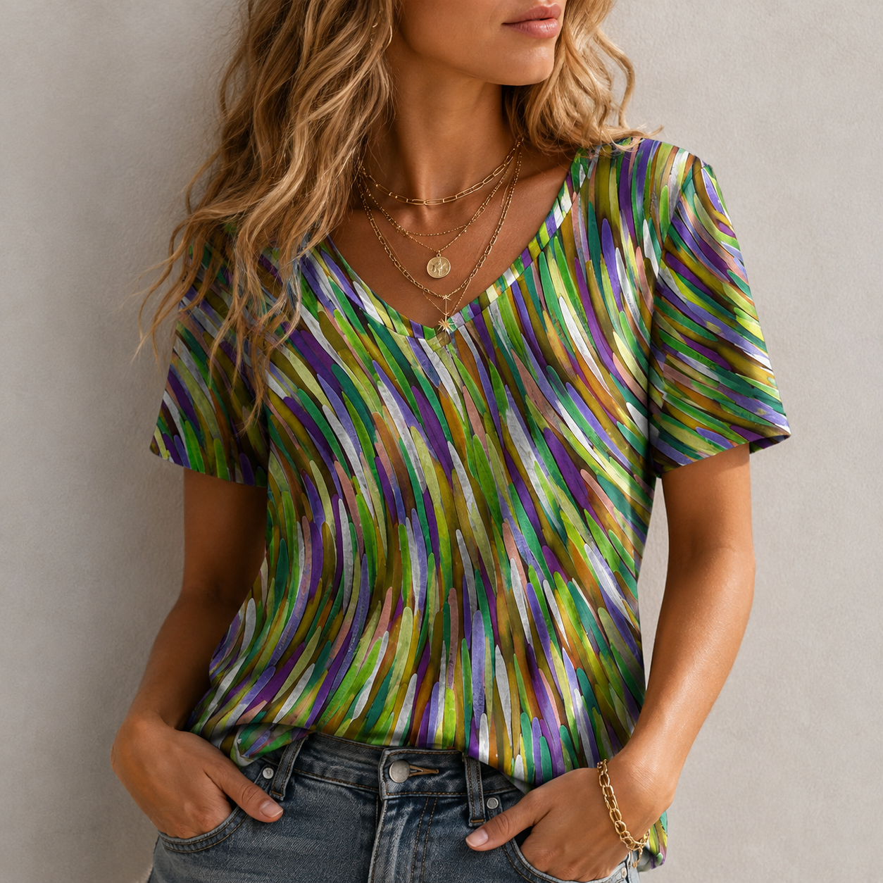 Alice - Camisa Estampada con Estilo