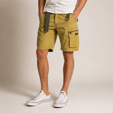 Steve - Pantalones Cortos Cargo Holgados
